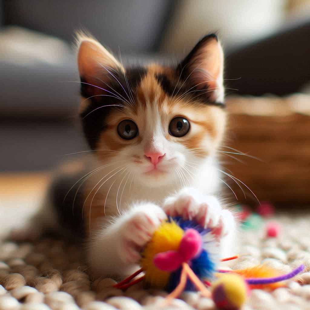 Calico Cat Kitten Calico Cat Kitten
