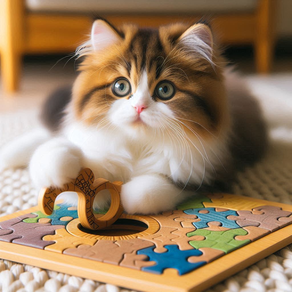 Munchkin Cat Playing Munchkin Cat Playing