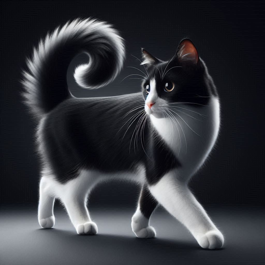 Tuxedo Cat Walk Tuxedo Cat Walk